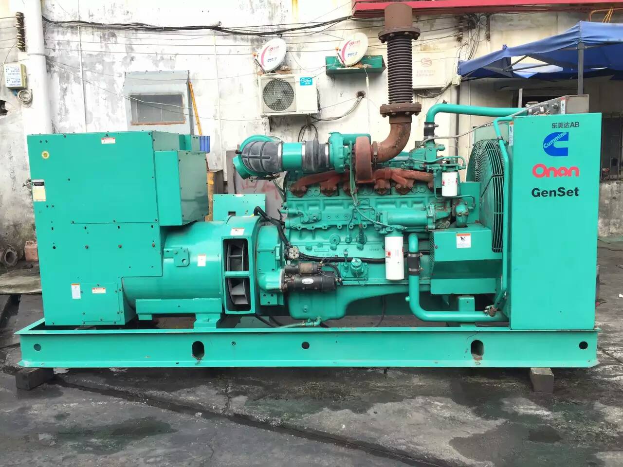 瀍河回族租赁发电机-柴油发电机不正常冒烟的原因